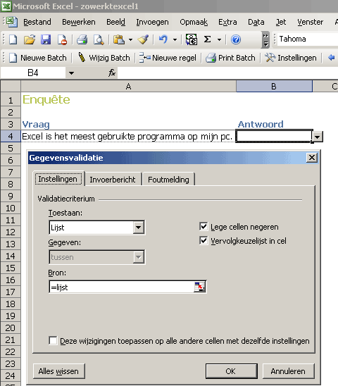 dialoog-gegevensvalidatie